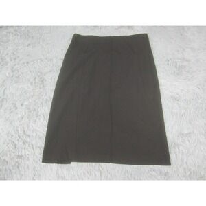 Counterparts Womens 12 Black Pencil Skirt On Business or Casual‎ Polyester Blend
